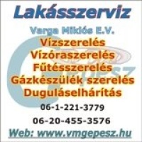 Varga Lakásszerviz - Víz-, Gázkészülék-, Fűtésszerelés