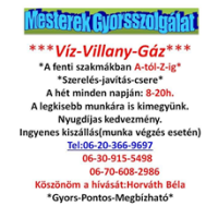 Víz-Villany-Gáz Gyorsszerviz