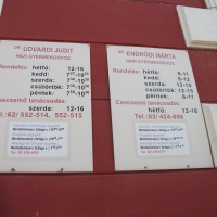 Dr. Endrődi Márta gyermek háziorvos